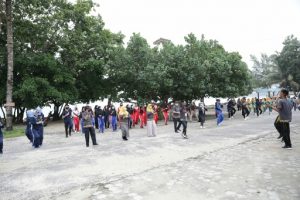 Lomba Senam Komando, Sarana Edukasi Semangat Menjaga Kesehatan