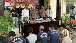 Sebulan, Polres Lampung Utara Amankan 30 Pelaku dari 38 Kasus