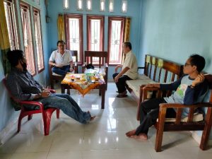 Agus Istiqlal Kunjungi Teman Lama, Bernostalgia Penuh Canda Tawa
