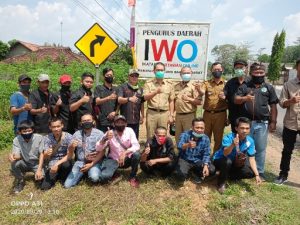 Silaturahmi, Novriwan Jaya Ingin IWO Aktif Mendukung Program Pemkab Tubaba