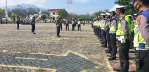 Melihat Giat Apel Fungsi Polres Pesawaran