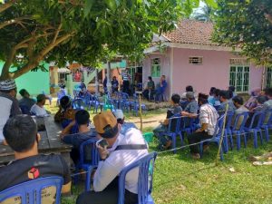 Paslon Nomor 3 Pilkada Pesisir Barat Kampanye Perdana di Pekon Marang