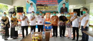Pemkab Tubaba Terima 16 Unit Alat Cuci Tangan Bantuan Poltekkes Tanjungkarang
