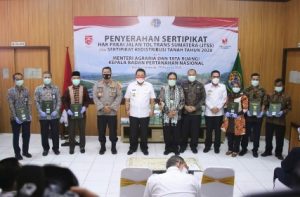 Menteri ATR/BPN Dukung Gubernur Lampung Lindungi LP2B