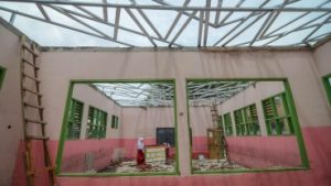 Rehab Ruang Guru SD Negeri 06 Tiyuh Mulyo Kencana Selesai Hanya dengan 20 Persen DAK, Kok Bisa?