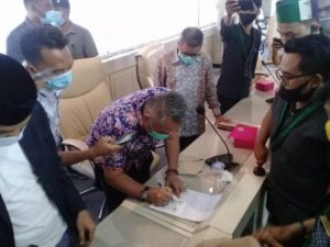 Empat Anggota DPRD Lampung Buat Pernyataan Sikap Tolak UU Cipta Kerja