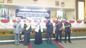 DPRD Lampung Paripurna Penyampaian KUPA dan PPAS Perubahan APBD 2020