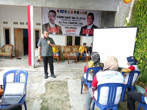 Calon Bupati Pesawaran Nomor 2 Komit Kembangkan Wilayah Way Khilau Jadi Sentra Industri Pertanian