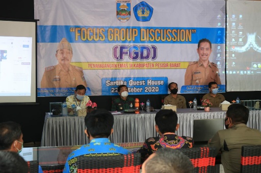 Chrisna Putra Hadiri FGD Penambangan Emas