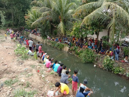 Keseruan Peringatan HUT Pemuda Pancasila dan Sumpah Pemuda di Pesawaran