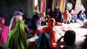 Panwascam Lemong Akui Erlina Calon Wakil Bupati Nomor II Hadiri Yasinan