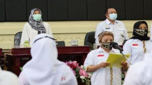 Chusnunia Kukuhkan ASIAFI Provinsi Lampung