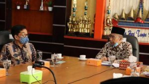 Kadis Kominfotik Lampung Terima Kunjungan Kerja Anggota Komite IV DPD RI
