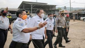 Gubernur Lampung Bersama Irjen Kemenhub Deklarasi Tertib Angkutan Barang