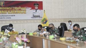 Pemprov Lampung Rakor dengan Menko Polhukam