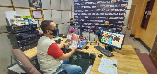 Polres Lampung Utara Talk Show Sosialisasi Penerimaan Polri SIPSS 2021