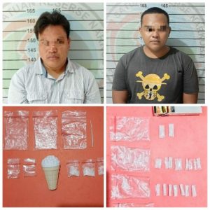 Satres Narkoba Polres Lampung Utara Amankan 2 Pelaku Penyalahguna Narkoba