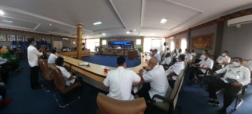 Pemkab Lampung Utara Sosialisasi Lintas Sektor Pelaksanaan Vaksinasi Covid-19