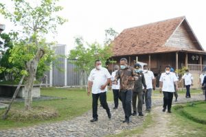 Rombongan Pemerintah Sarolangun “Ngeluruk” ke Tulangbawang Barat