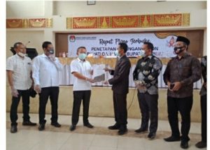 Rapat Pleno Penetapan Bupati dan Wakil Bupati Terpilih, Pesawaran Aman dari Gugatan