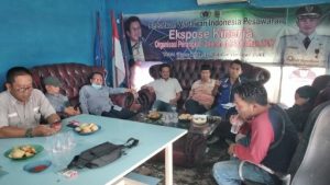 Jajaran PWI Pesawaran Rapat Koordinasi Sambut HPN 2021