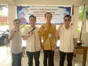 Aldino Fandri Terpilih Secara Aklamasi Ketua Umum BPC HIPMI Lampura Periode 2021-2024