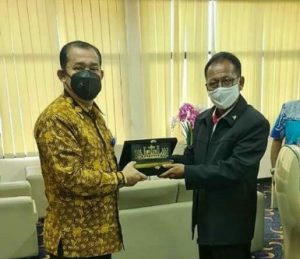 Mingrum Gumay Terima Kunjungan Kepala BNN Provinsi Lampung