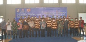 Sekda Lekok Hadiri Pengukuhan DPC Askonas Lampung Utara