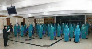 Bupati Lantik Pengurus TP PKK dan Dekranasda Lampura