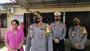 Kapolres Lampung Utara Resmikan Taman Bacaan Anak Yayasan Kemala Bhayangkari