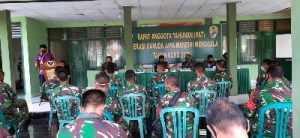 RAT Koperasi Garuda Jaya Menggala Kodim 0426/TB Pilih Pengurus Baru