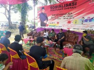 Anggota DPRD Provinsi Lampung Dapil V Sosper di Negeri Besar