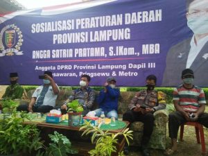 Anggota Komisi II DPRD Lampung Resmikan Taman Hidroponik KWT Greenlife di Pekon Keputran