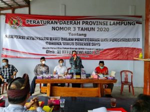 Anggota DPRD Lampung Ni Ketut Dewi Nadi: Ayo Bersama Perangi Covid-19
