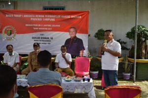 Turun ke Palas, Anggota DPRD Lampung Sahlan Syukur Reses