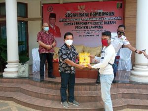 AR Suparno Sosialisasi Ideologi Pancasila di Hadapan Pemuda Risma dan Karang Taruna