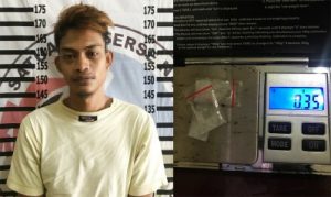 Sebuah Rumah di Menggala Timur Digerebek Satresnarkoba Polres Tulang Bawang