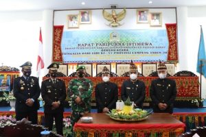 Lingga Kusuma Hadiri Rapat Paripurna Istimewa
