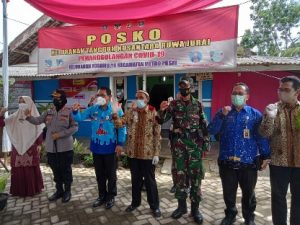 Walikota Metro Resmikan Kampung Tangguh Nusantara ke-16 di Kelurahan Yosomulyo