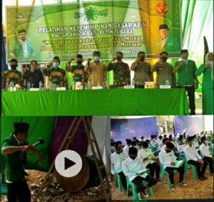 Dibuka dengan Beduk, Ketua PCNU Tubaba Hadiri PKD V GP Ansor Batu Putih