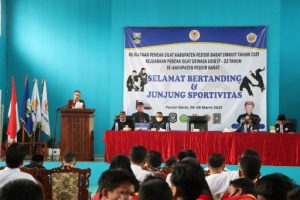 Lingga Kusuma Buka Kejuaraan Pencak Silat
