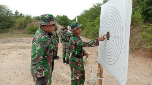 Kodim 0426 Tulangbawang Asah Kemampuan Menembak