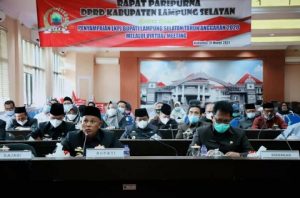 Bupati Nanang Sampaikan LKPJ Pelaksanaan APBD Lampung Selatan 2020