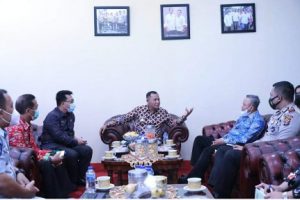 Silaturahmi dengan Bupati Lamsel, Kepala Samsat Kalianda: Pemutihan Dimulai April 2021