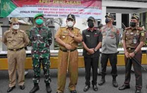 Gubernur Hadiri Deklarasi Pencanangan Zona Integritas dari Berpredikat WBK Menuju WBBM