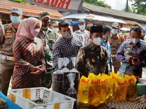 Jelang Ramadhan, Bupati Lampung Utara Sambangi Pasar Sentral Kotabumi
