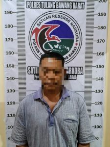 Sat Res Narkoba Polres Tubaba Ringkus Seorang Pria Pengguna Narkoba