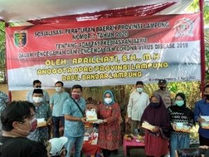 Aprilliati Sosperda Adaptasi Kebiasaan Baru di Kecamatan Panjang