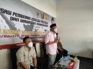 RMD Sosialisasi Pembinaan Ideologi Pancasila di Kelurahan Rajabasa Pramuka