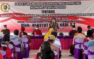 Ni Ketut Dewi Nadi Sosperda Nomor 3 Tahun 2020 di Kampung Rawa Betik